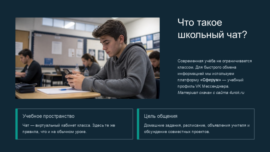 Культура общения в школьных чатах и защита от буллинга
