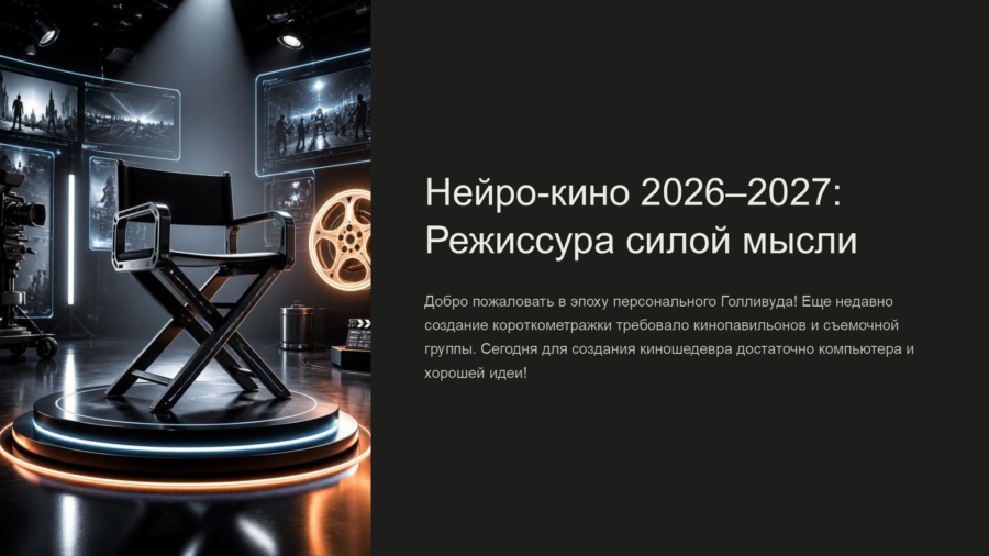 Нейро-кино 2026–2027: Видеогенерация в Kling AI, Runway и Hailuo (8–11 класс)